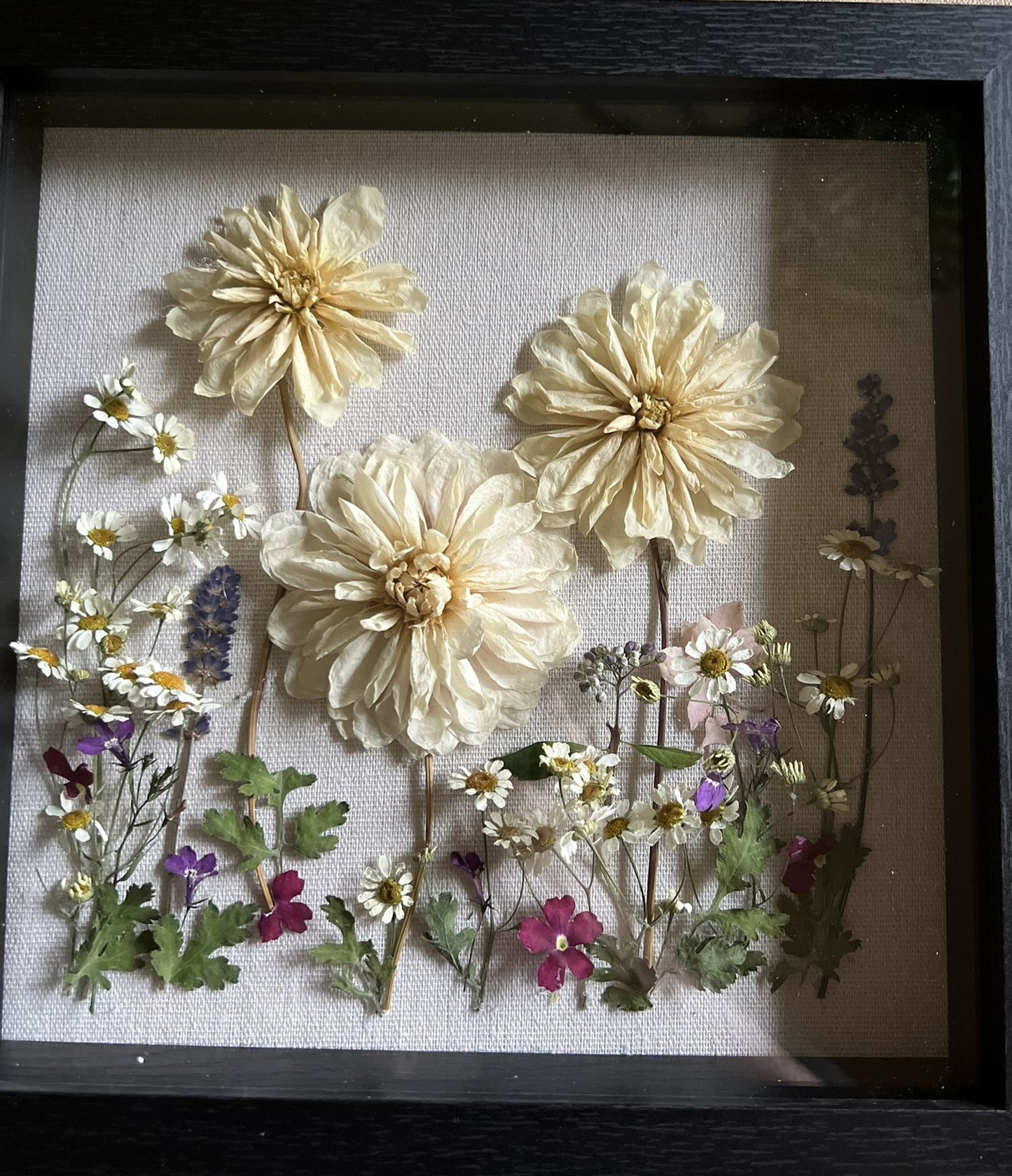 Wildflowers Shadow Box