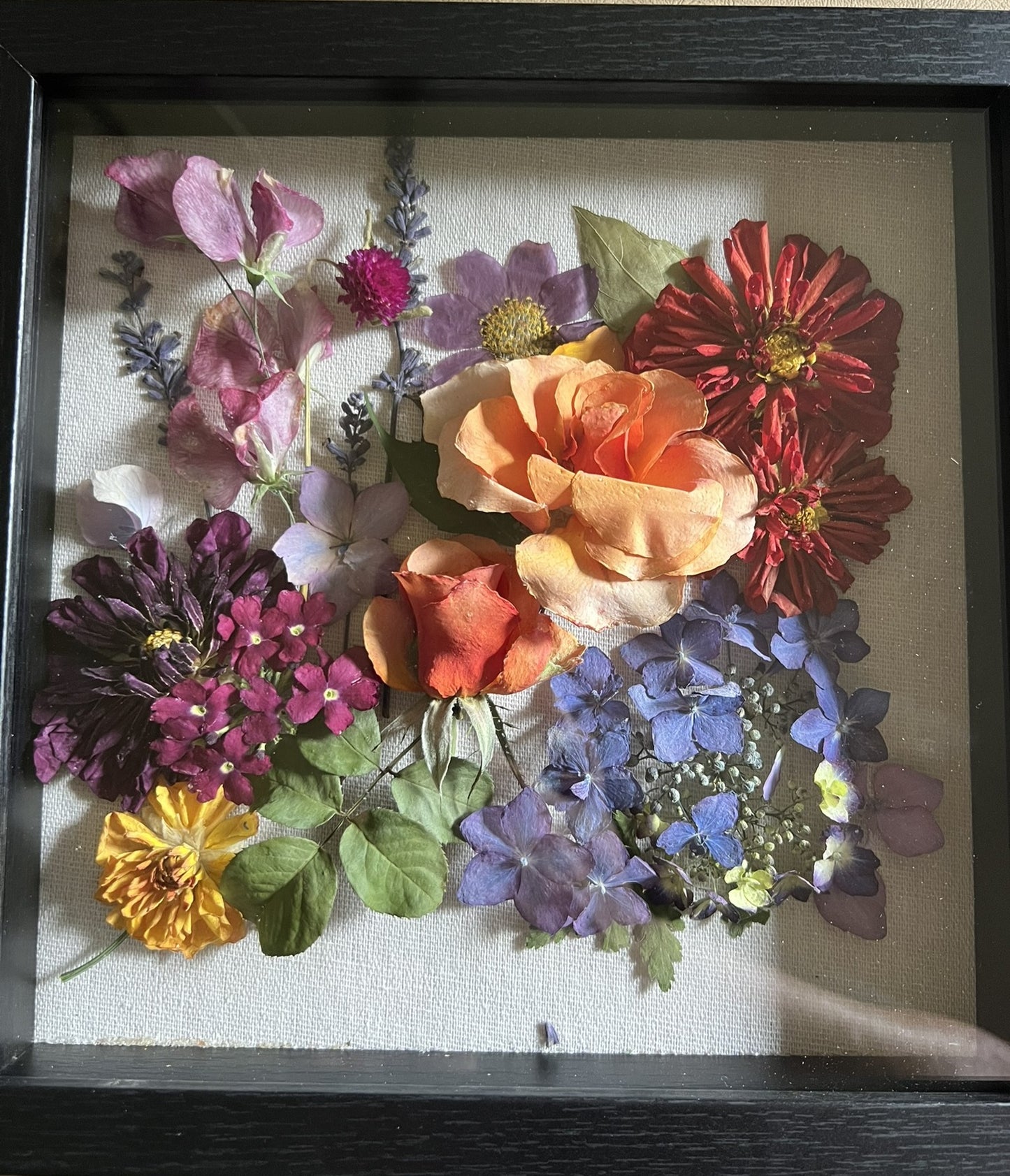 Roses Shadow Box