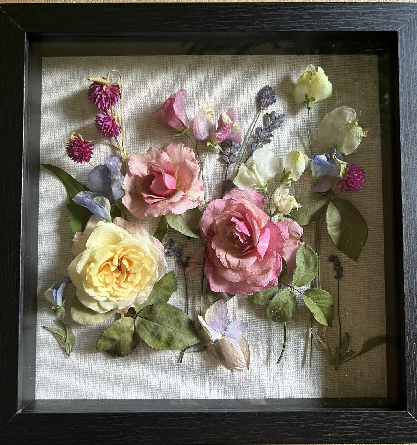 Roses Shadow Box