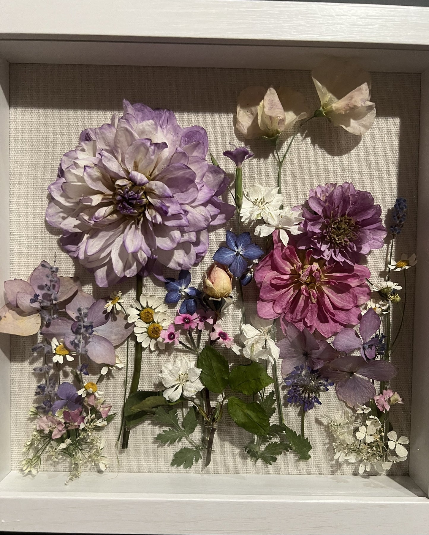 Wildflowers Shadow Box