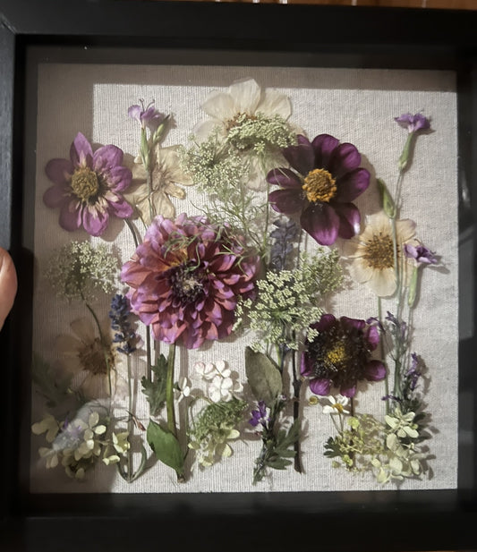 Wildflowers Shadow Box