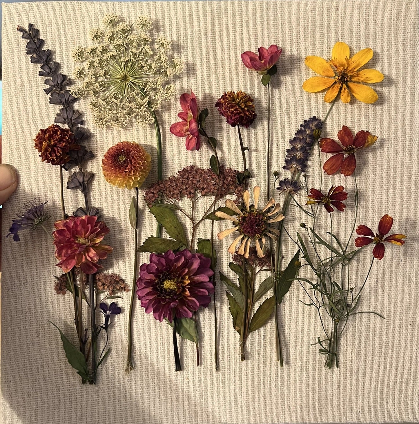Wildflowers Shadow Box